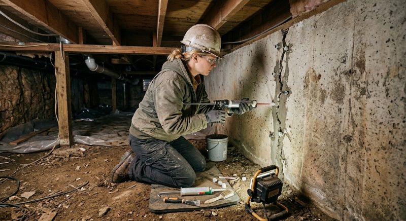 Basement Foundation Repair in East Orange, NJ