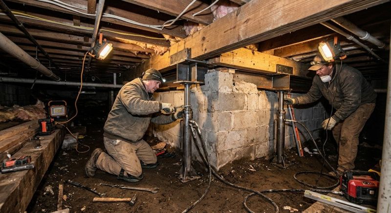 Basement Foundation Repair in Roselle Park, NJ