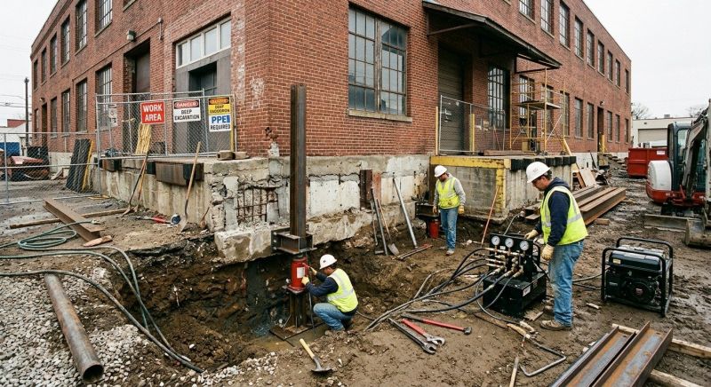 Building Foundation Repair in East Brunswick, NJ
