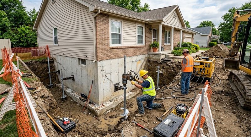 Building Foundation Repair in Florham Park, NJ