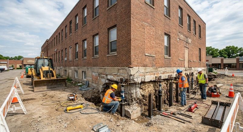 Commercial Foundation Repair in Florham Park, NJ