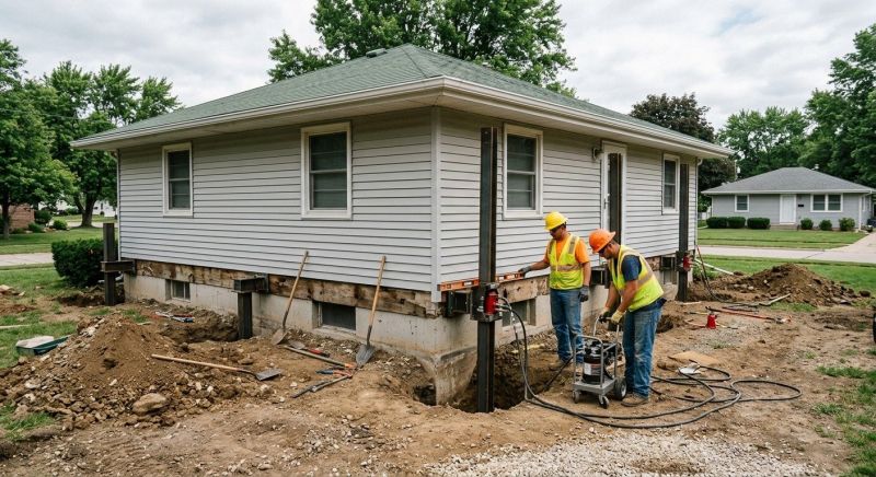 Concrete Foundation Leveling in Hoboken, NJ