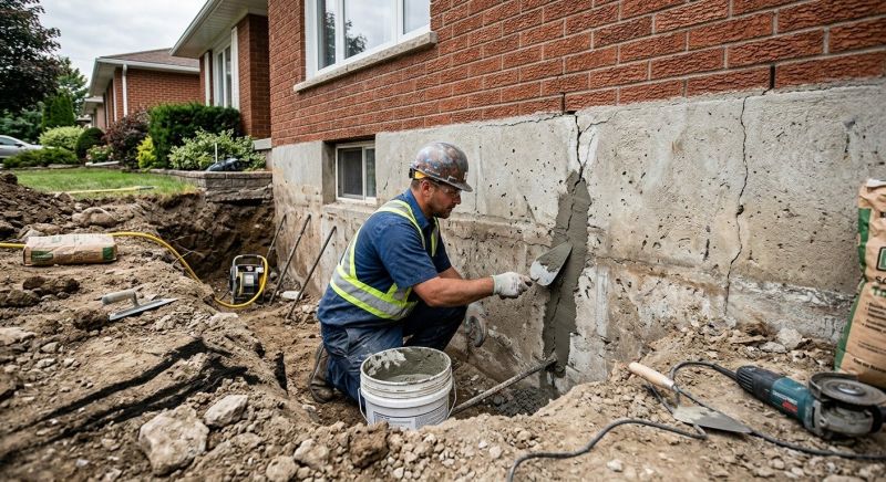 Concrete Foundation Repair in Cranford, NJ