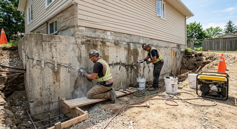 Concrete Foundation Repair in Hackensack, NJ