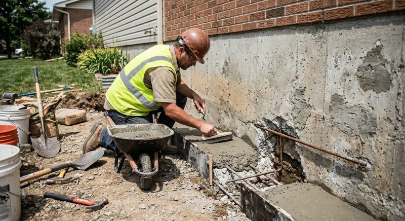 Concrete Foundation Repair in Nutley, NJ