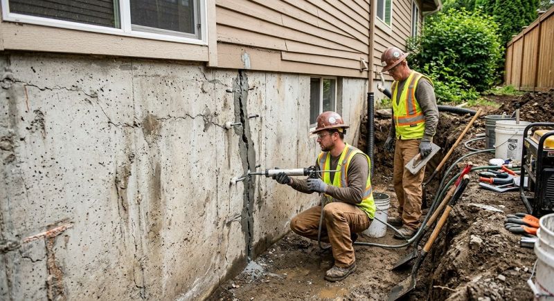 Cracked Foundation Repair in Green Village, NJ