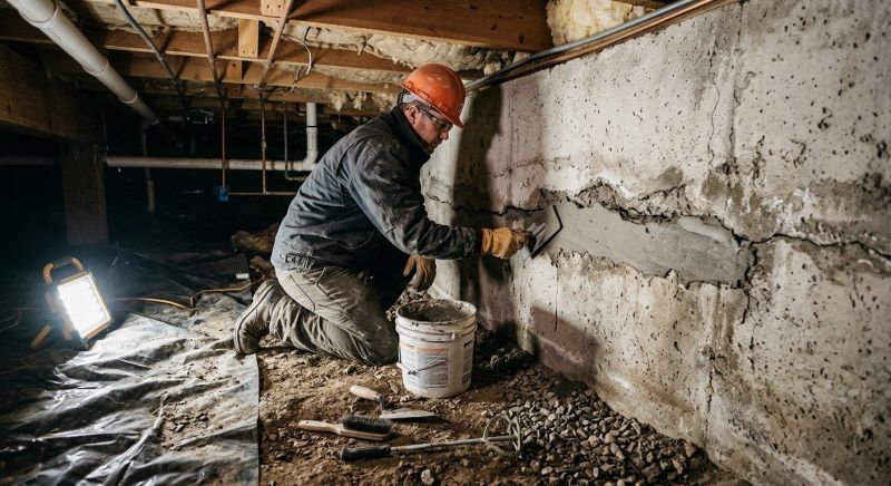 Cracked Foundation Repair in Long Island City, NY