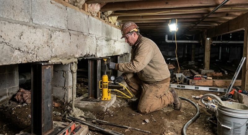 Crawl Space Leveling in Florham Park, NJ