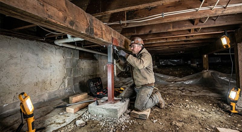 Crawlspace Foundation Repair in Chatham, NJ