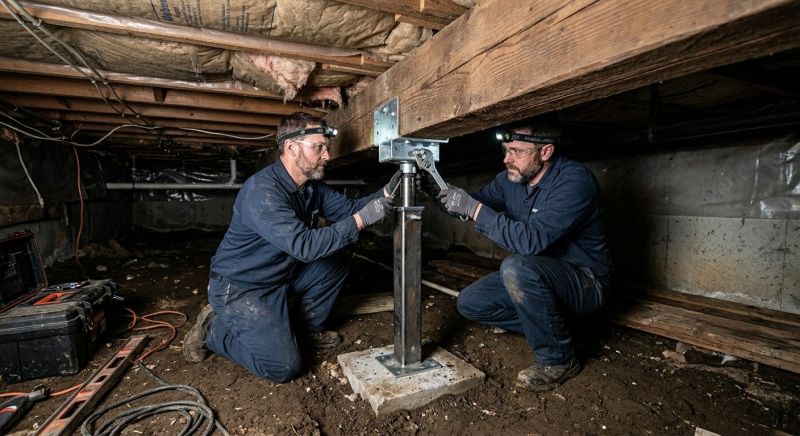 Crawlspace Foundation Repair in Hudson County, NJ