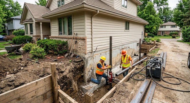 Exterior Foundation Repair in Florham Park, NJ