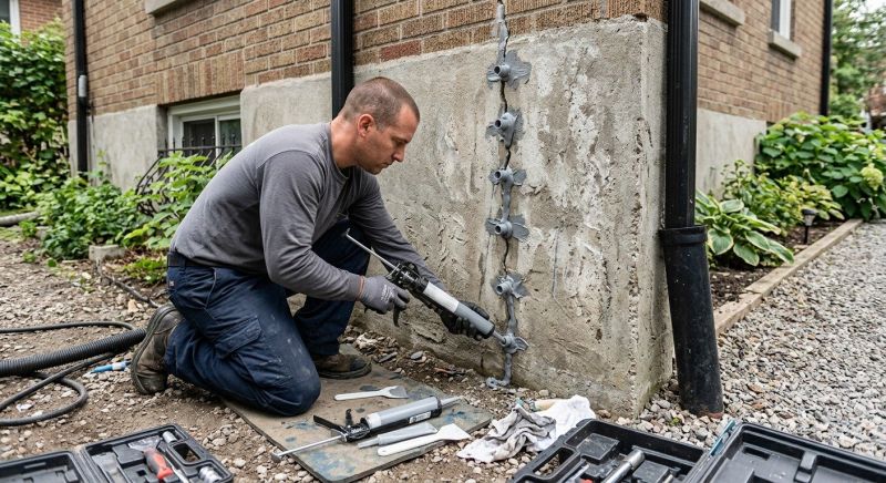 Foundation Crack Repair in Bridgewater, NJ