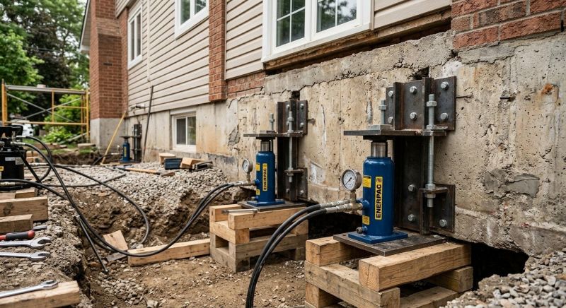 Foundation Jacking in Bedminster, NJ