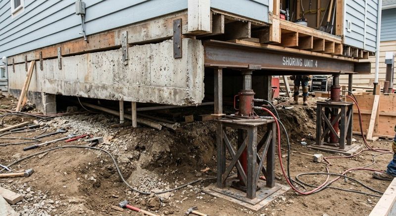Foundation Jacking in Bedminster, NJ