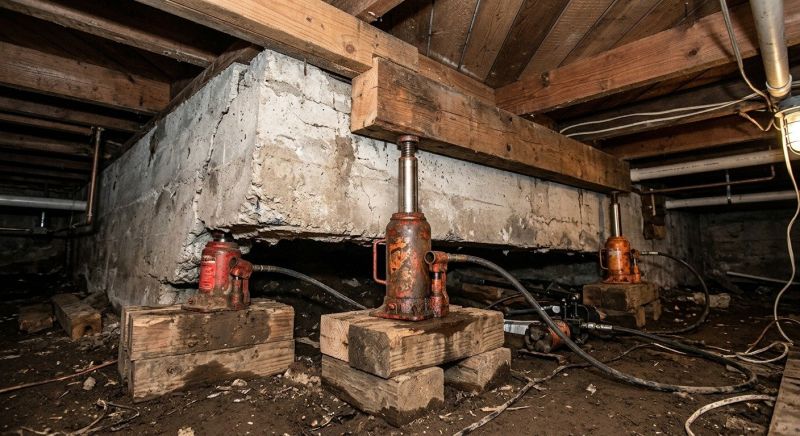 Foundation Jacking in Boonton, NJ