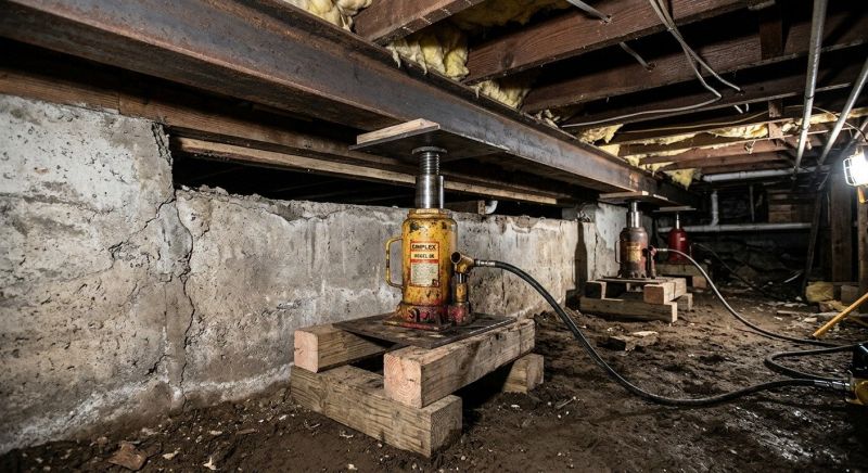 Foundation Jacking in Bridgewater, NJ