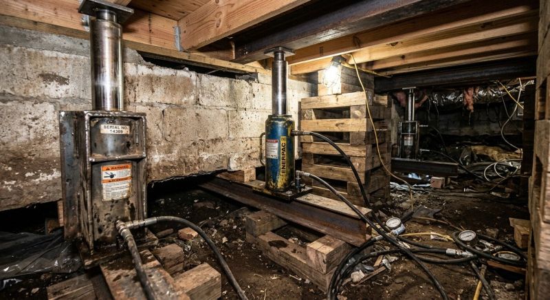 Foundation Jacking in Califon, NJ
