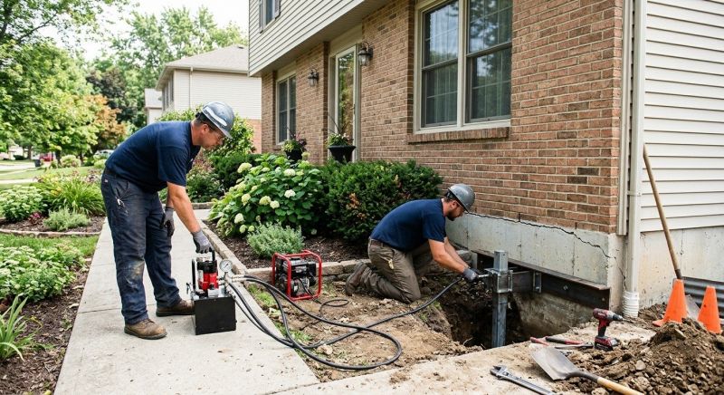 Foundation Jacking in Edison, NJ
