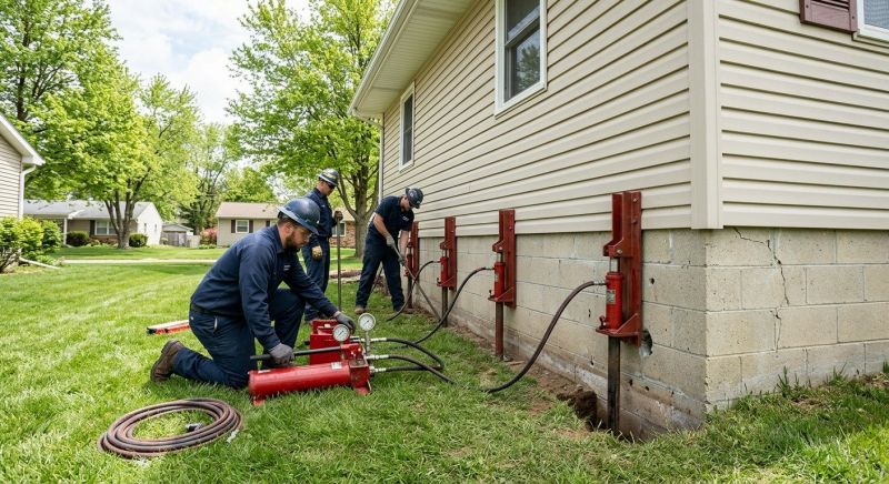 Foundation Jacking in Flanders, NJ