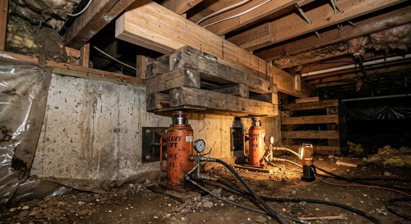 Foundation Jacking in Roselle Park, NJ