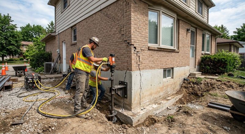 Foundation Lifting in Basking Ridge, NJ