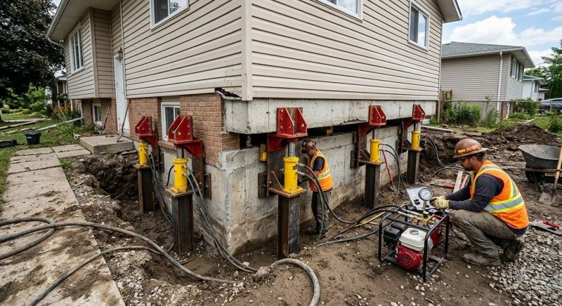 Foundation Lifting in Berkeley Heights, NJ