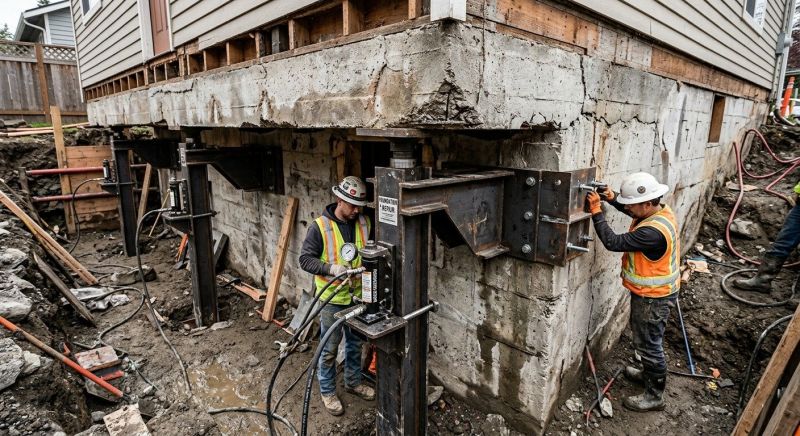 Foundation Lifting in Berkeley Heights, NJ