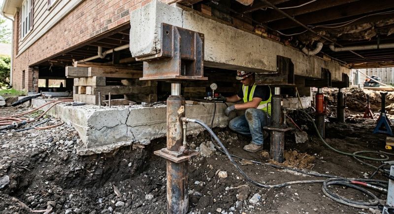Foundation Lifting in Staten Island, NY