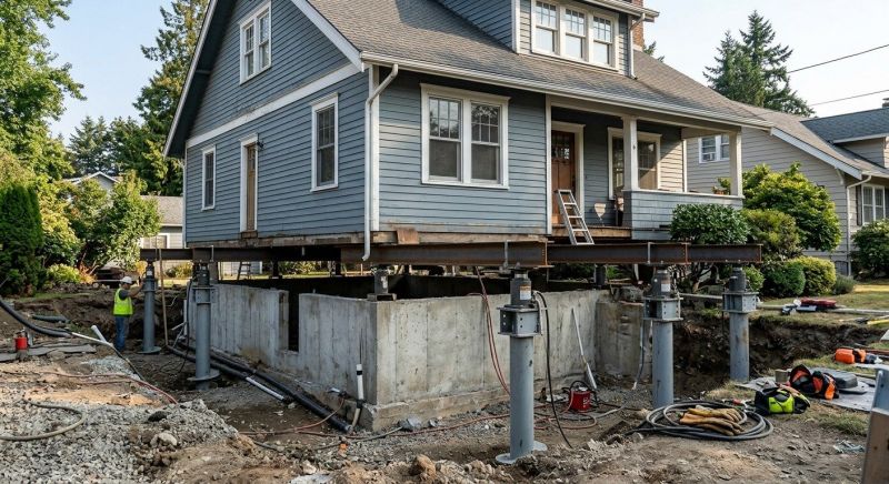 Foundation Raising in Bedminster, NJ