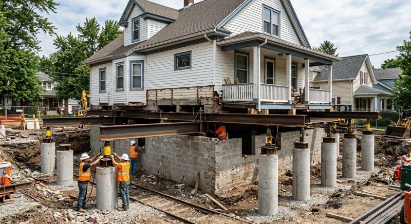 Foundation Raising in Colonia, NJ