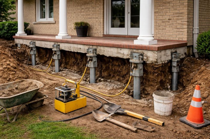 Foundation Stabilizing in Bergenfield, NJ