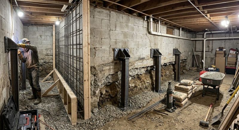Foundation Stabilizing in Edison, NJ