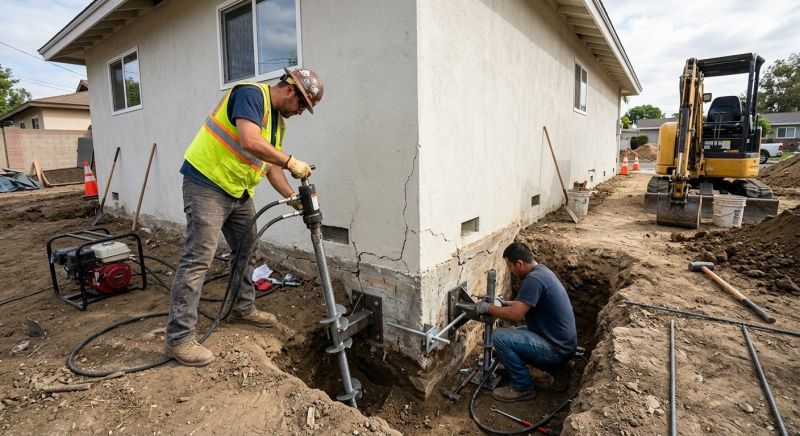 Foundation Stabilizing in Ho Ho Kus, NJ
