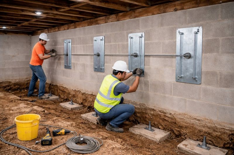 Foundation Stabilizing in Hopatcong, NJ