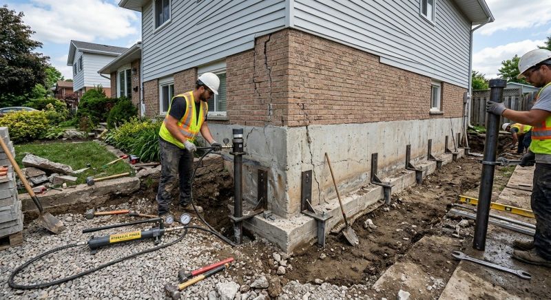 Foundation Stabilizing in Madison, NJ