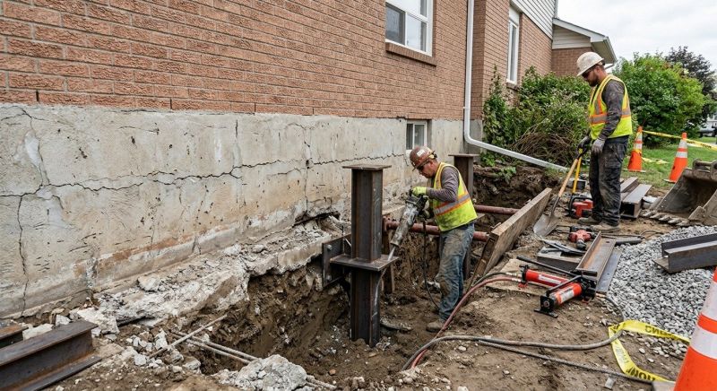 Foundation Structural Repair in Bogota, NJ
