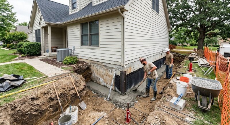 Foundation Structural Repair in Ho Ho Kus, NJ