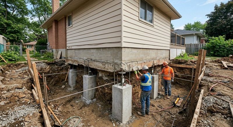 Foundation Underpinning in Florham Park, NJ