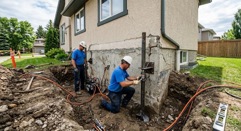 Helical Piers Installation in Florham Park, NJ