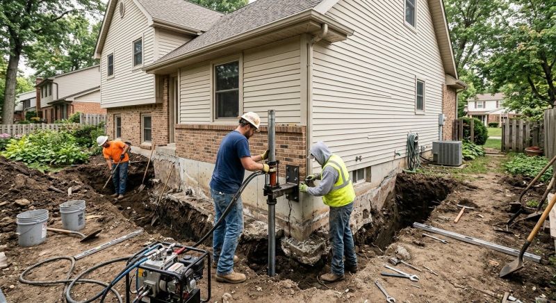 Home Foundation Repair in Hillside, NJ
