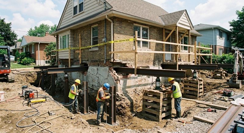 House Foundation Repair in Berkeley Heights, NJ