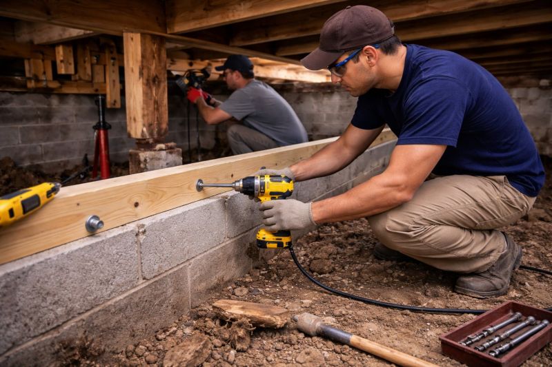 House Foundation Repair in New Brunswick, NJ