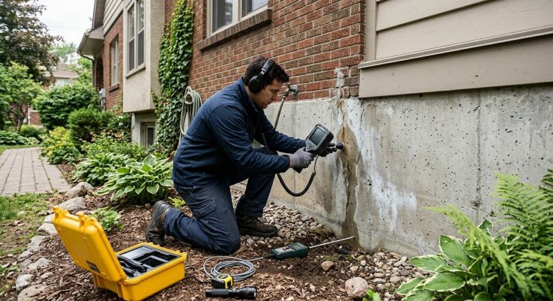Leaking Foundation Repair in Florham Park, NJ
