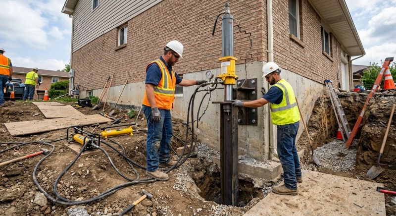 Settling Foundation Service in Budd Lake, NJ