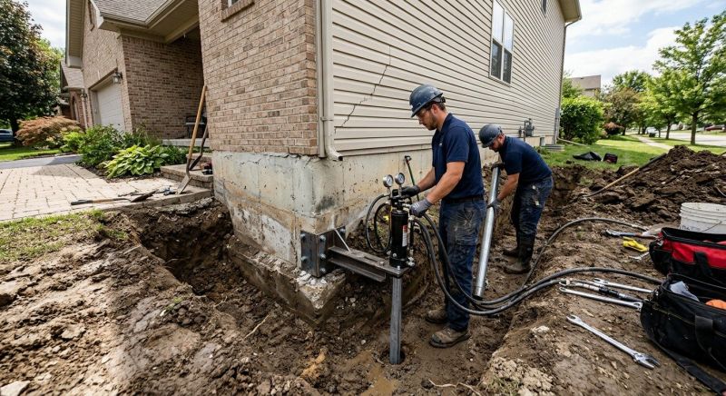 Settling Foundation Service in Morristown, NJ