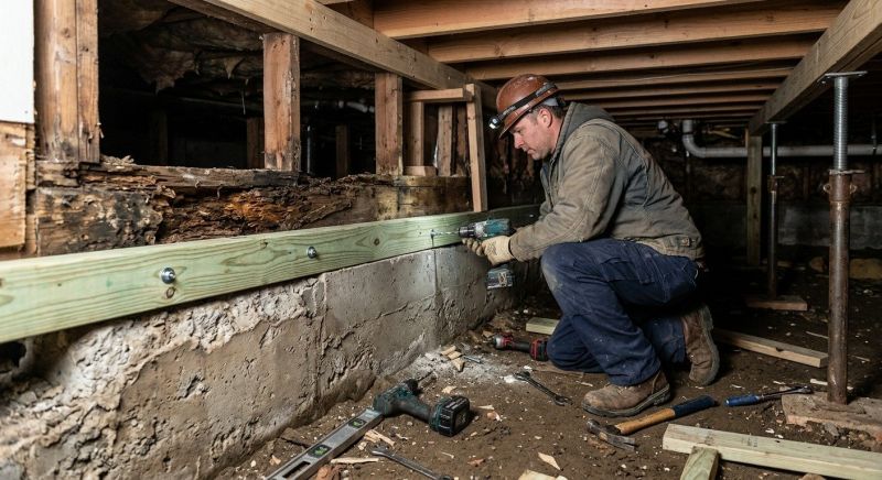 Sinking Foundation Repair in Edison, NJ