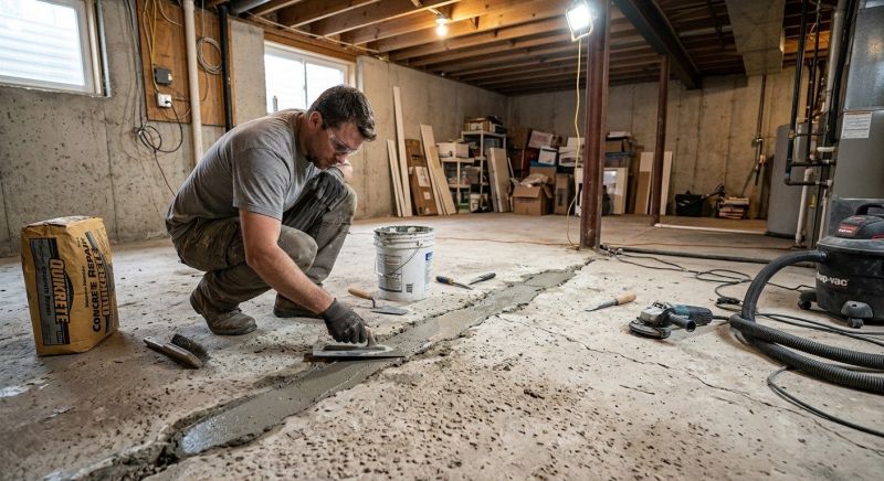 Slab Foundation Repair in Florham Park, NJ