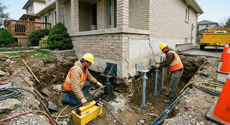 Structural Foundation Repair in Califon, NJ