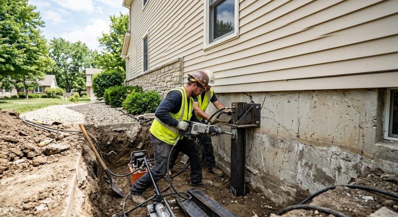 Structural Foundation Repair in Irvington, NJ
