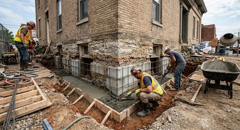 Structural Underpinning in Florham Park, NJ